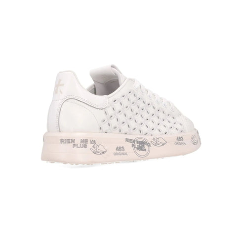 Premiata Sneakers Sneakers Donna Belle 6283 ricamata sangallo 36 - Francavilla Moda